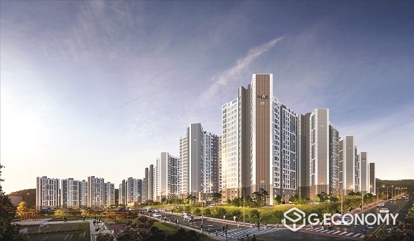 사진: 천안 한양수자인 에코시티 투시도