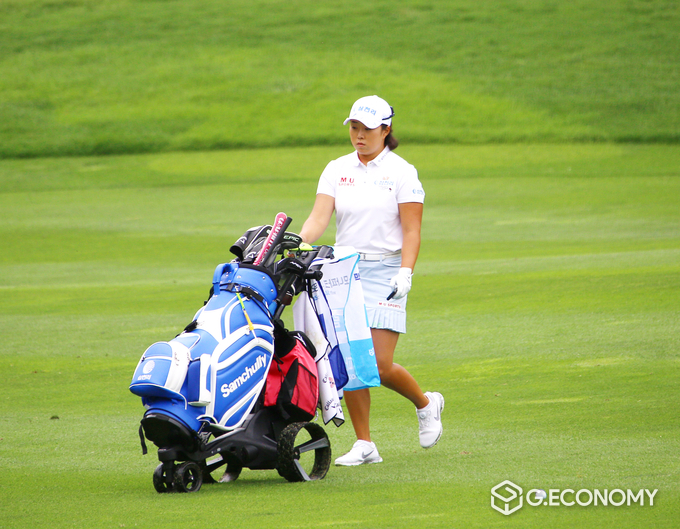 맥콜 · 모나파크 오픈 with SBS Golf 김해림 (사진 : 조도현 기자)