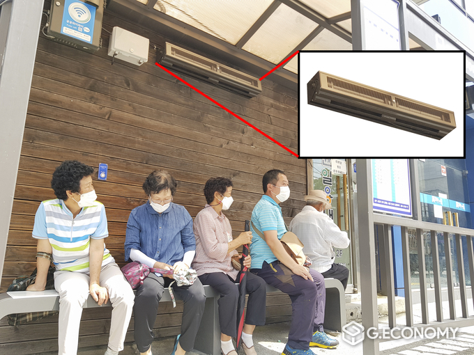 남원시, 더 시원해진 버스 승강장(사진=남원시청)