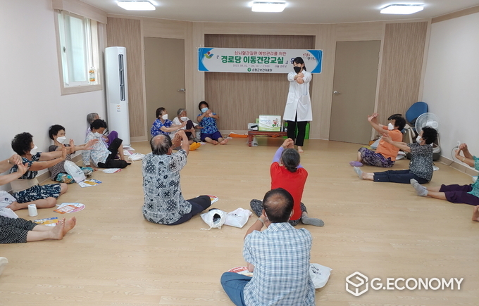 경로당 이동건강교실(사진=순창군청)