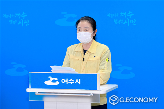 사진=이주리 보건소장이 18일 영상 브리핑을 통해 나와 내 가족 우리 아이들을 위해서라도 타 지역 방문과 타 지역민 접촉을 삼가 줄 것을 당부하고 나섰다.