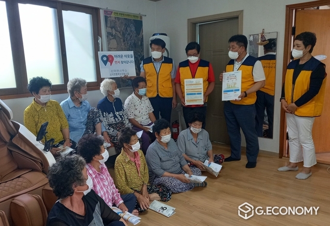임실군 신덕면 행복보장협의체, 복지 사각지대 발굴 홍보(사진=임실군청)
