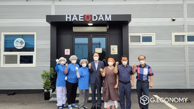 우범기 정무부지사, 중소기업 어려움에 귀 기울여(사진=전북도청)