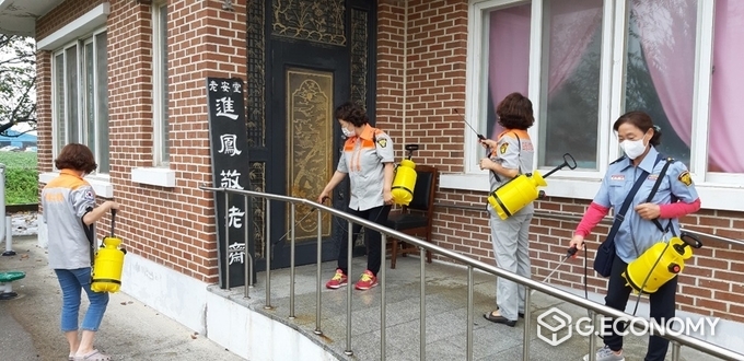사진=진봉면 의용소방대