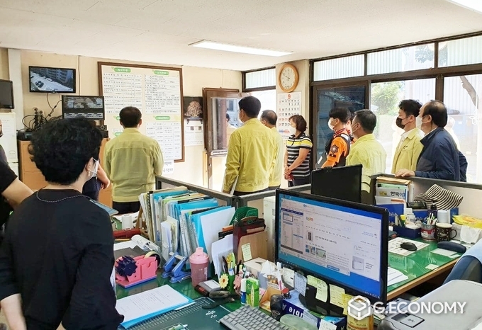 최재용 부시장, 국가안전대진단 현장 점검 나서(사진=정읍시청)