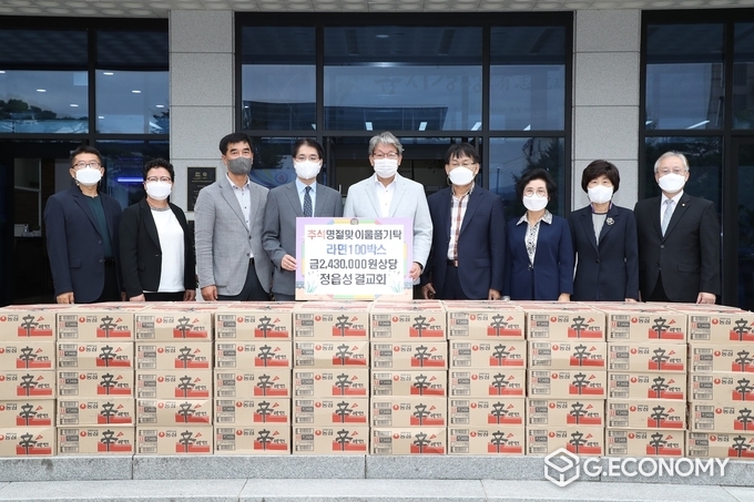 정읍시, 추석 명절 앞두고 기탁 릴레이 이어져-성결교회(사진=정읍시청)