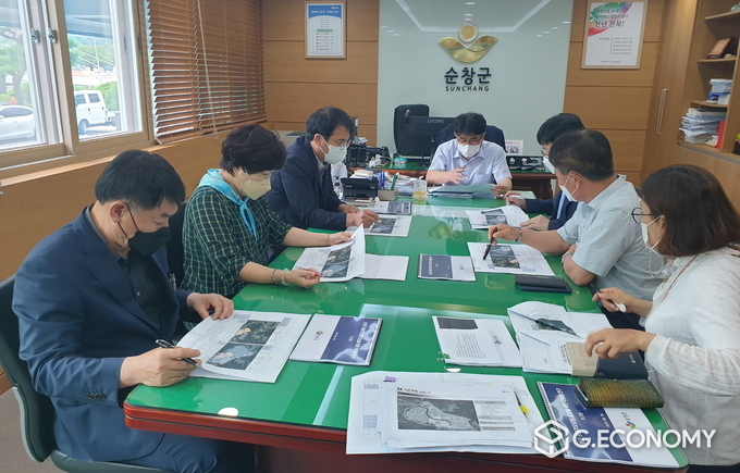 순창군 공설추모공원 용역결과 보고(사진=순창군청)