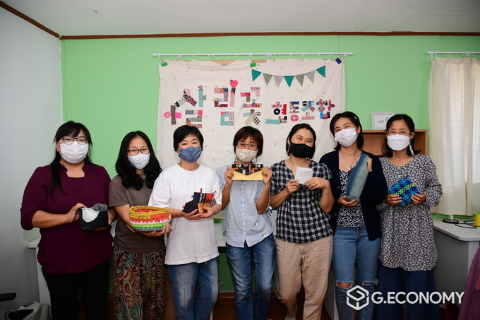 새활용 전문공방 업사이클링 마을공방 '살림꽃' 개소 (사진=남원시청)