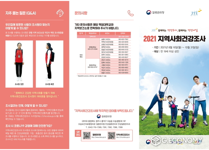 2021 지역사회건강조사 리플렛(사진=순창군청)