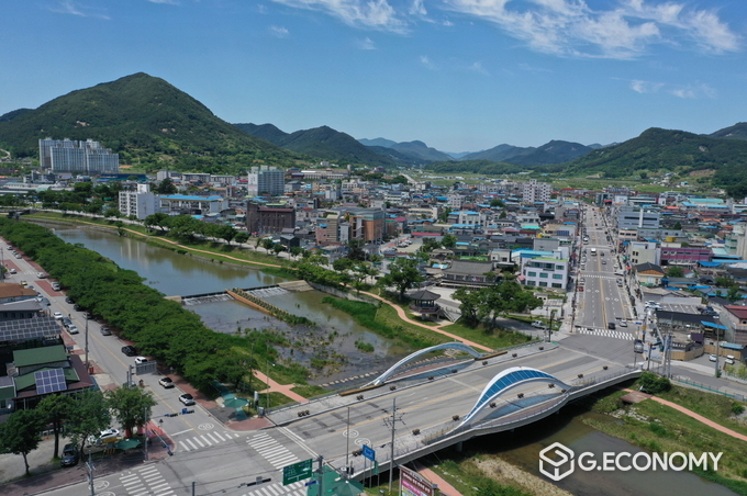 도로기반 지하시설물 전산화사업 마무리 중앙도로(사진=순창군청)