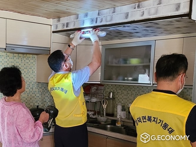 사진=김제시 성덕면 드림 복지기동대 제공
