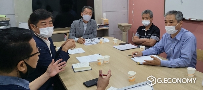 불광5구역 정상화추진위원회 기자회견