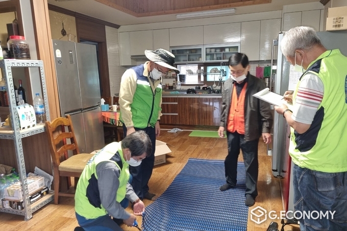 사진=김제시 백산면 복지기동대
