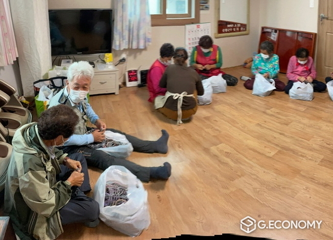 경로당 건강 활력 교실(사진=순창군청)