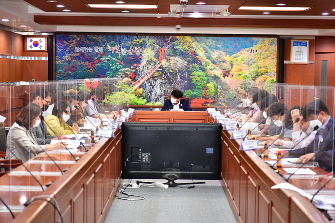 합동평가 추진상황 보고회(사진=순창군청)