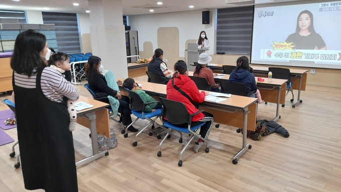 영양플러스 사업 모유수유 교실 운영(사진=순창군청)