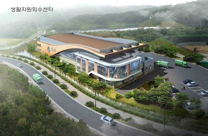 사진=김제시 생활자원화센터 조감도