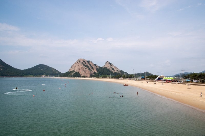 선유도해수욕장 전경(사진=군산시)