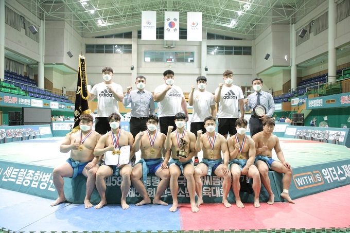 정읍시청 단풍미인씨름단 ‘2021 천하장사 씨름 대축제’ 출전(사진=정읍시청)