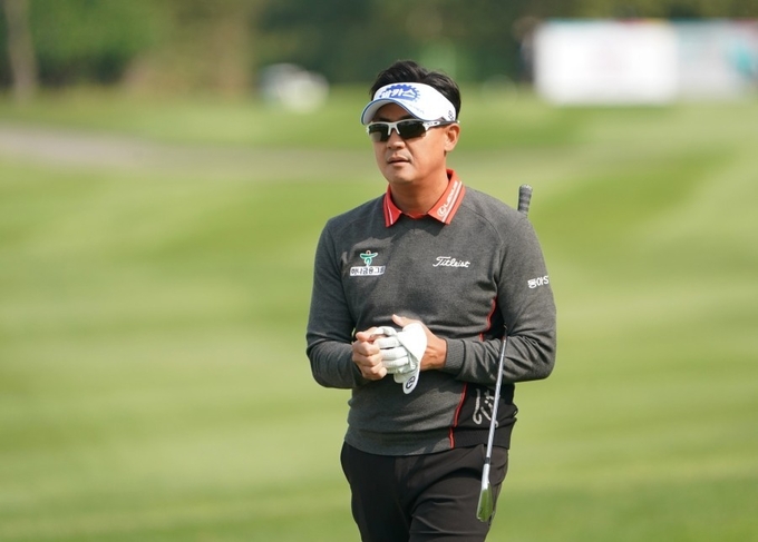 현재 제네시스 포인트 순위 1위 박상현 (사진 : KPGA)
