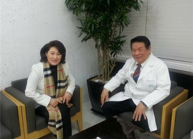김미자 셀피디 대표와 장상근 박사