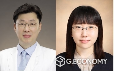 경북대학교병원 신장내과 정희연 교수(우)와 김찬덕 교수(좌)