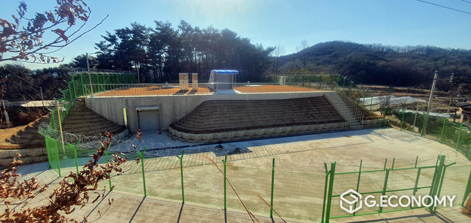 안동시 상수도시설 모습. 