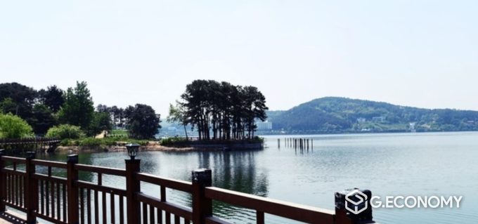 사진 = 탑정호 전경 (논산시 제공)