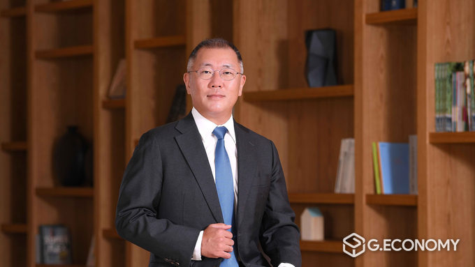 현대차그룹 정의선 회장(사진=혐대자동차 그룹 홈페이지)