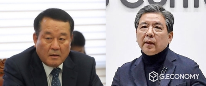 현대차 이동석 사장(왼쪽)·장재훈 사장(사진=뉴시스·현대차)