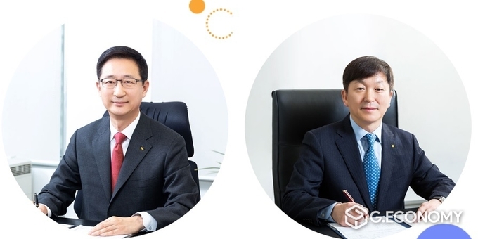 현대해상 조용일(왼쪽)·이성재 대표이사(사진=현대해상)