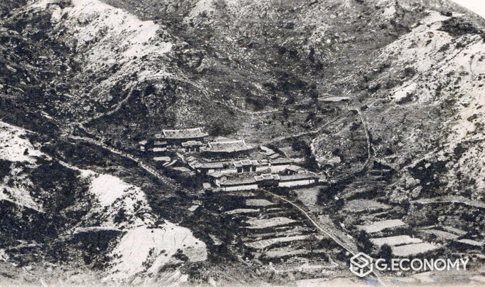 1900년경 북한산성 행궁