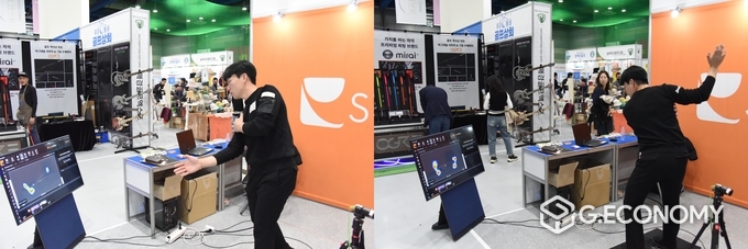 swingcatalyst 체험 중인 이종수 프로