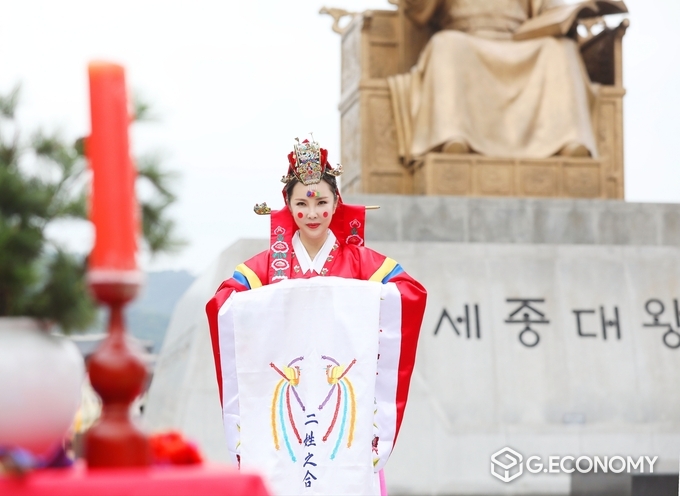 모델 박은경, ‘세계인의 날·서울국제문화축제’, ‘한국전통혼례식'에서