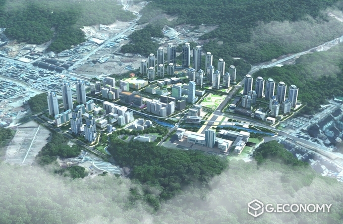 용인 역삼도시개발사업 조감도_용인시청 제공