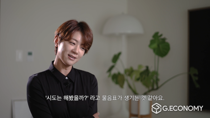 최나연은 인터뷰를 통해 '(나라면)시도는 해봤을까?'라는 물음표가 생기는 샷이라고 말했다. 유튜브 캡처