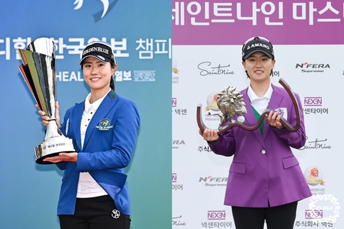 (왼쪽부터) 이주미, 최은우 (사진=KLPGA)
