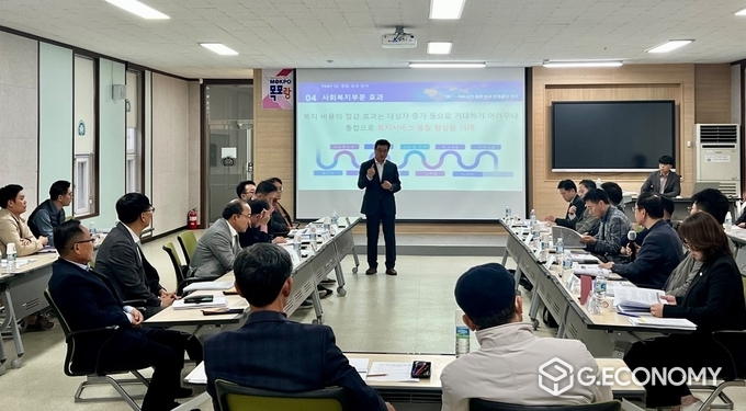 목포시와 신안군이 공동으로 진행하고 있는 목포-신안 통합 효과분석 용역 중간 결과를 공유했다. / 목포시 제공