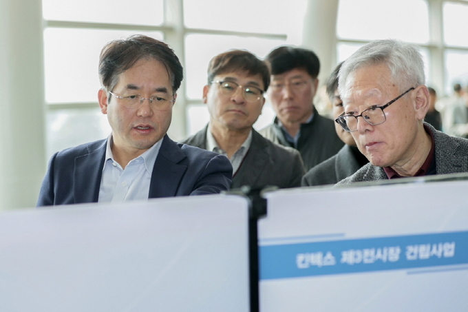 이동환 고양특례시장이 킨텍스 제3전시장 건립사업을 위해 현장행정을 펼치고 있다. (사진=고양특례시)