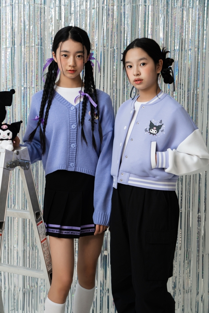 더데이걸 X쿠로미 콜라보 이미지 컷 (사진=이랜드글로벌)