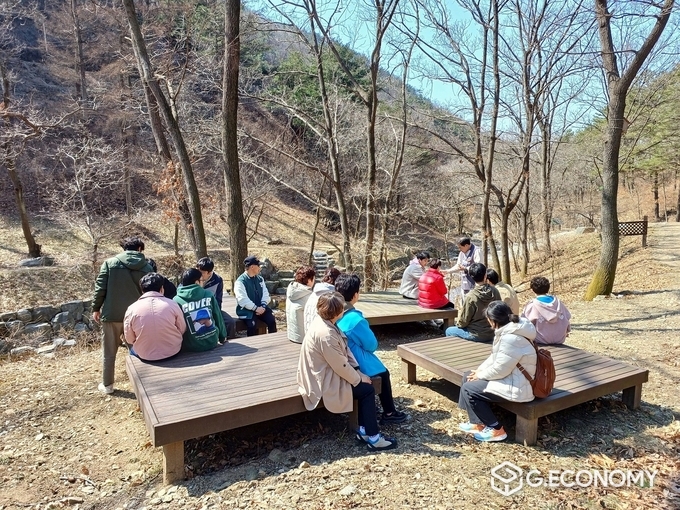 내포문화숲길 토닥토닥 프로그램(충청남도: 제공)