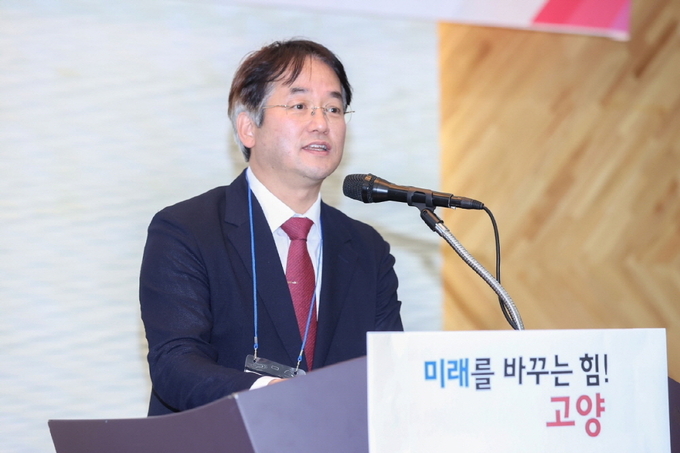 환영사 중인 이동환 고양특례시장 (사진=고양특례시청)