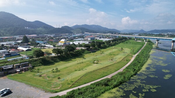 장성군 파크골프장 A구장 전경(장성군 제공)