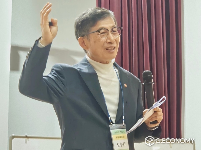 정충희 강원특별자치도 파크골프 협회 교육위원장(사진 유종식)
