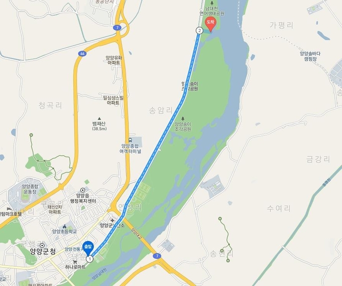 담배꽁초 싹스리 플로킹 캠페인