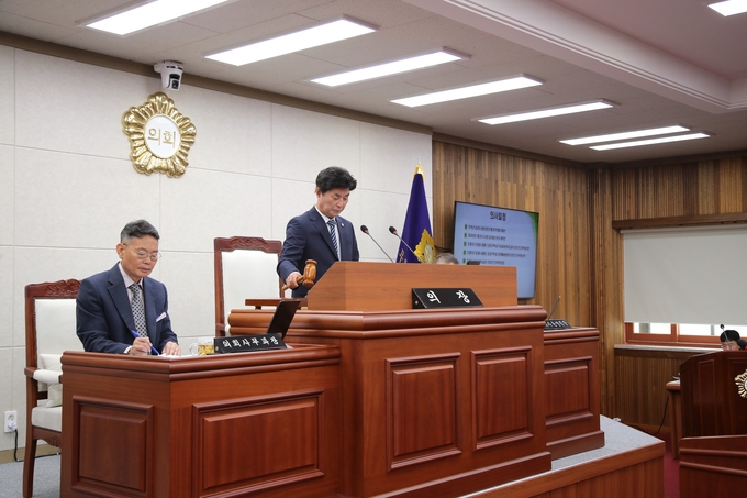 무안군의회 제293회 임시회 폐회