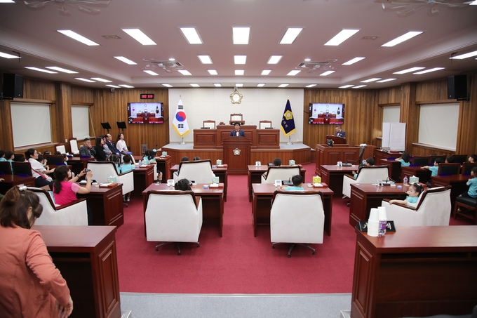 (24.05.22)남악친환경어린이집 어린이 의회 체험활동