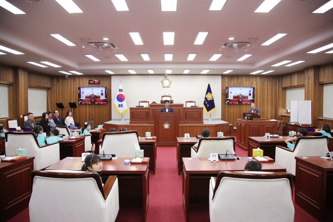 (24.05.22)남악친환경어린이집 어린이 의회 체험활동
