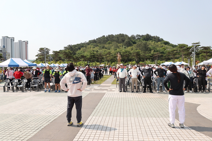 남악걷기대회 행사 사진