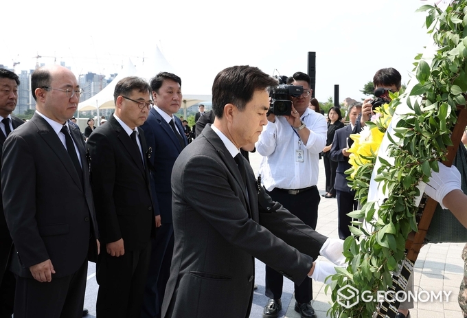 충남보훈공원 충혼탑 광장, ‘제69회 현충일 추념식’ 김태흠 지사